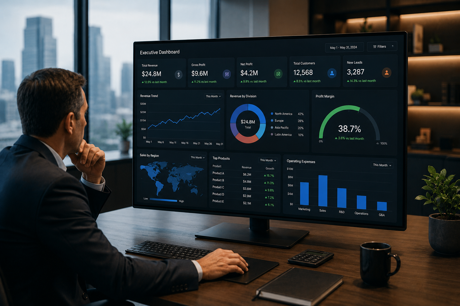 Executive Dashboard Development
