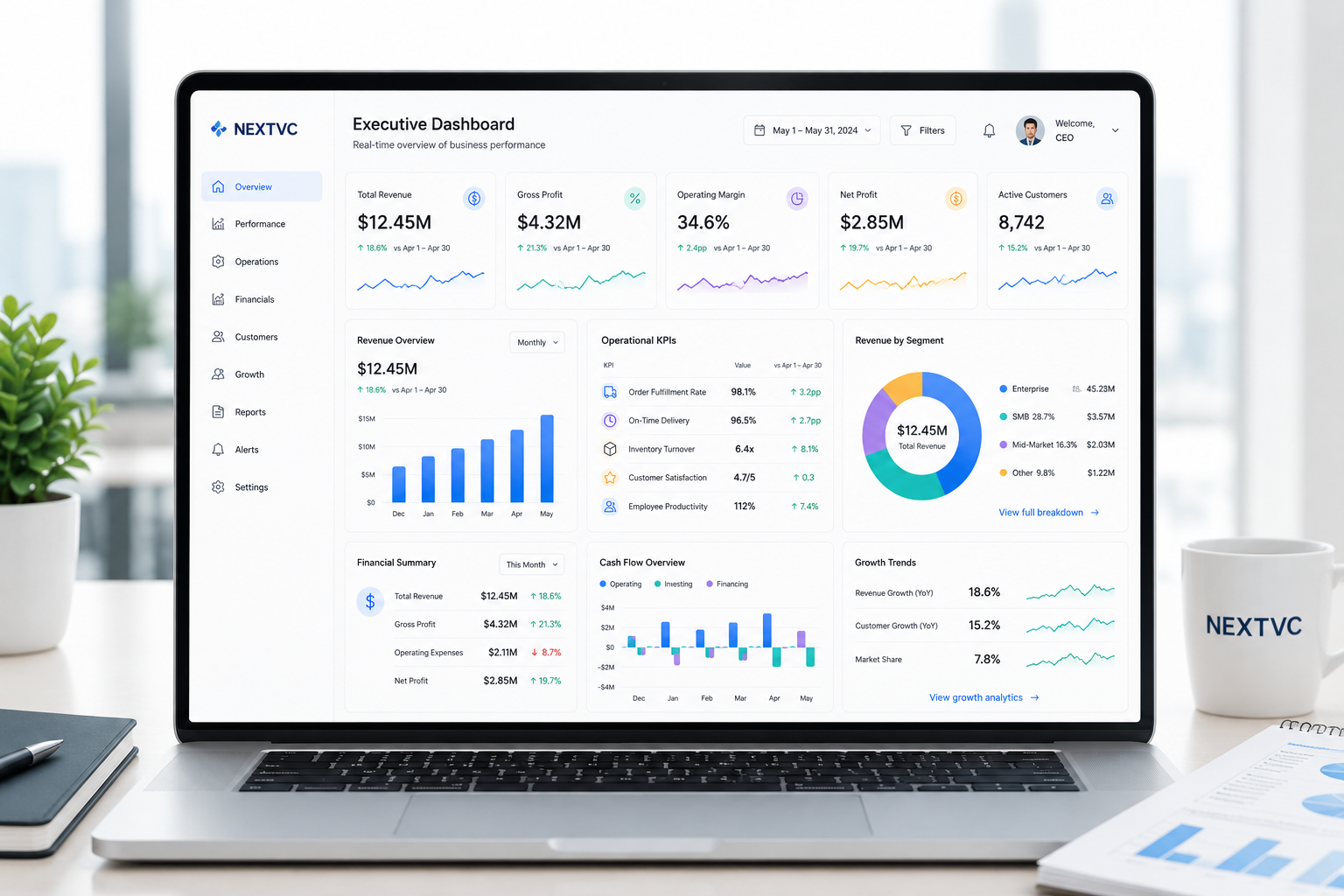 Executive Dashboard Development
