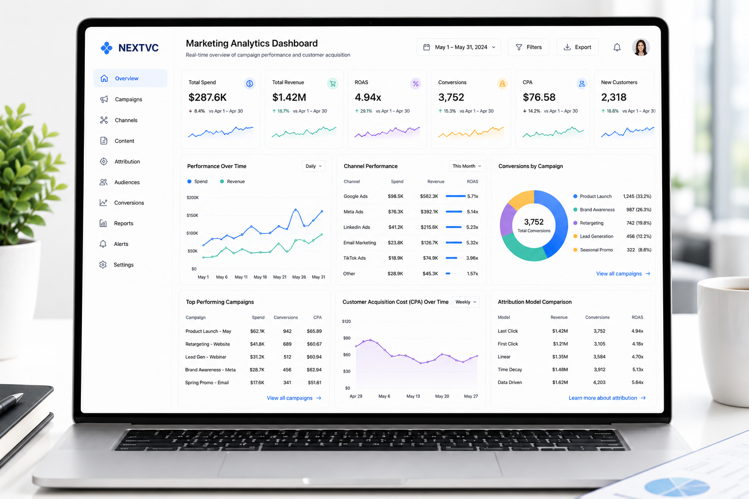 Marketing Analytics Dashboards